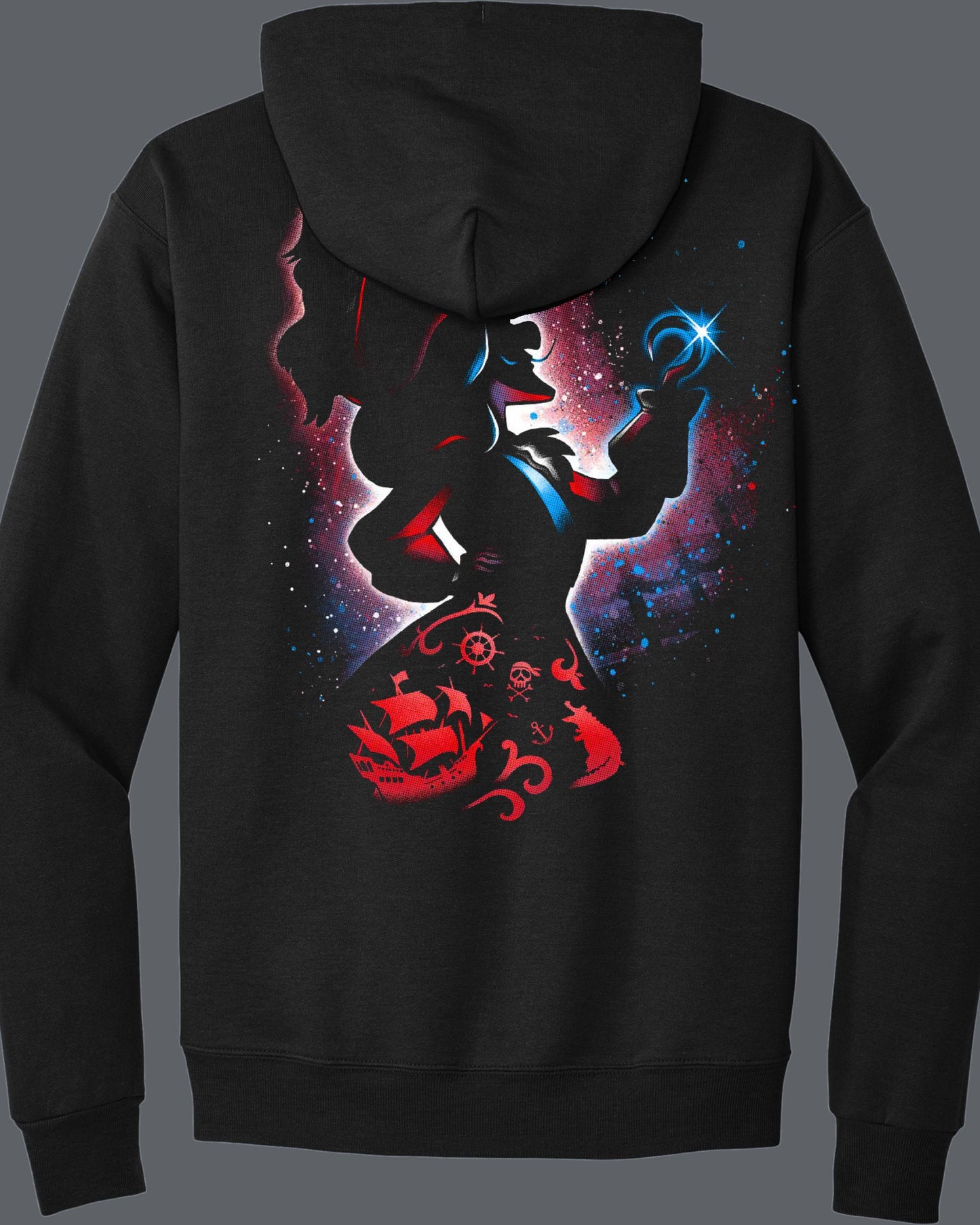 Disney Inspired Hook Halftone Shirt or Hoodie