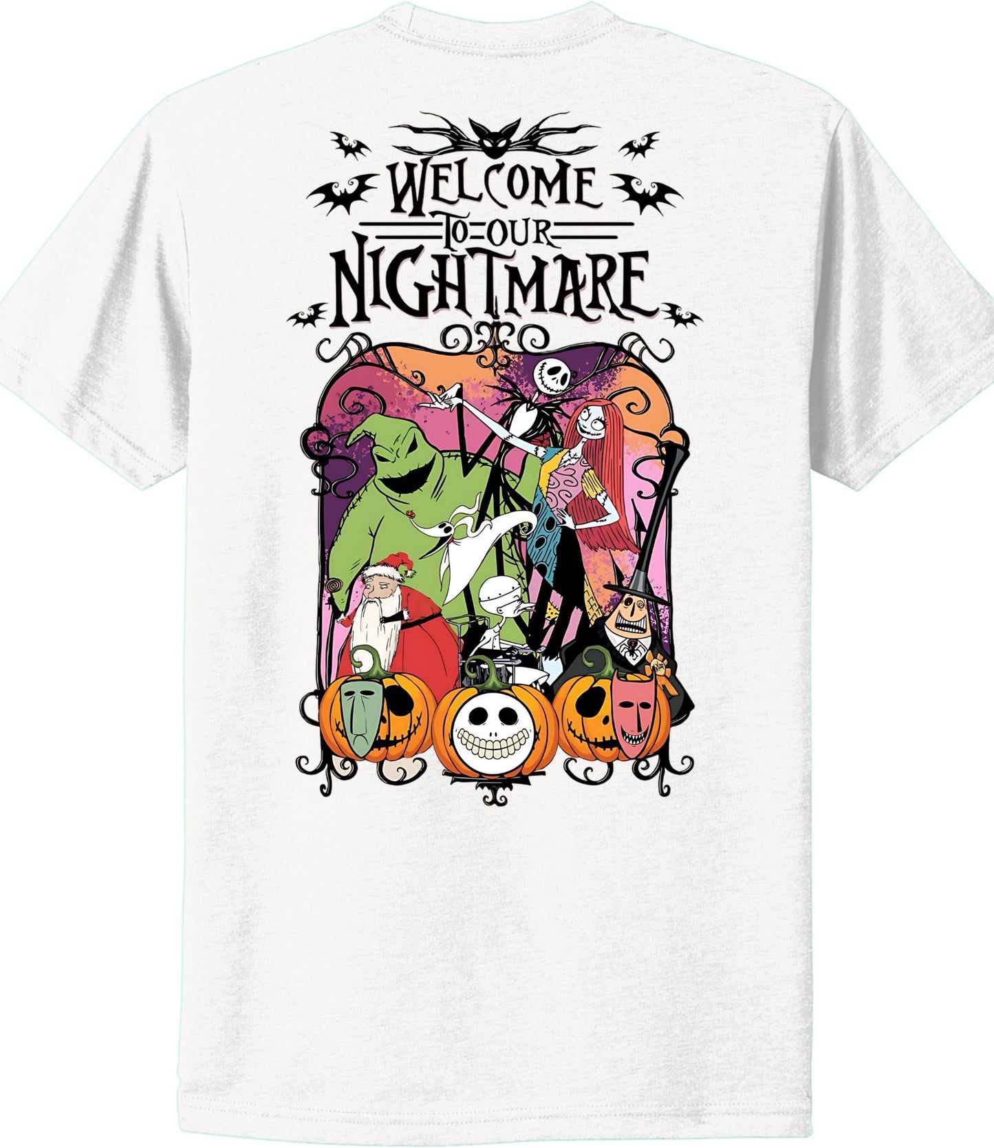 Welcome to Our Nightmare Shirt – Spooky Couple Halloween Tee