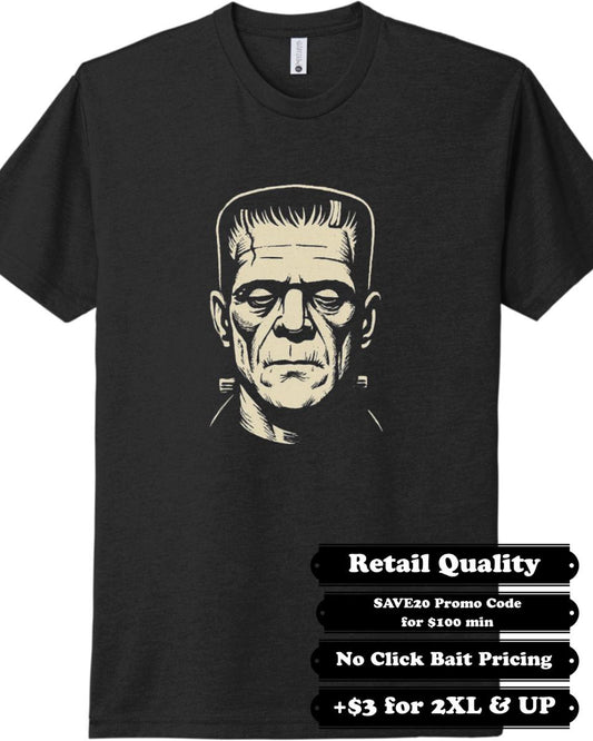 Frankenstein’s Monster Shirt – Retro Horror Tee