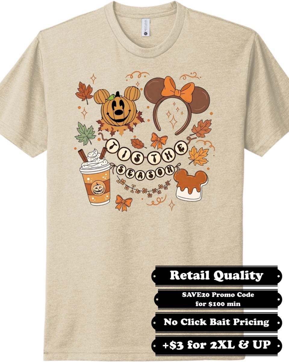 Tis the Season Fall Tee • Disney Inspired Pumpkin Ears