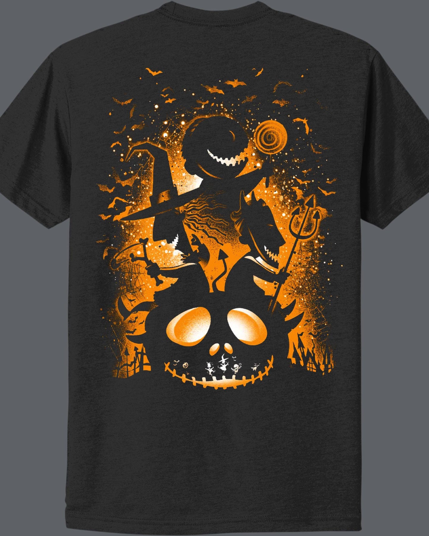 Disney Inspired Lock, Shock, & Barrel Trio Halftone Villains Tee