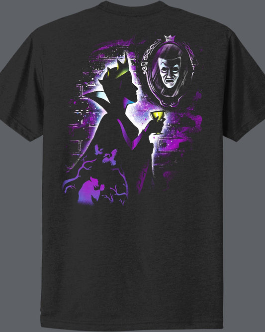 Disney Inspired Evil Queen Halftone Villain Tee